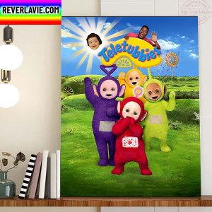 Teletubbies On Netflix Home Decor Poster Canvas