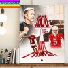 The Atlanta Falcons Cordarrelle Patterson 141 Rushing Yards Home Decor Poster Canvas