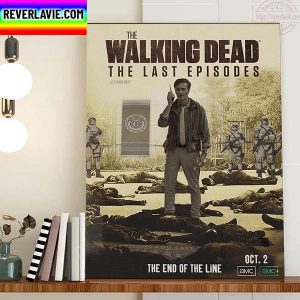 The Walking Dead The Last Episodes Home Decor Poster Canvas