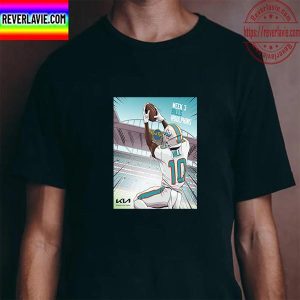 Ty Hill x Miami Dolphins In Hard Rock Stadium Unisex T-Shirt