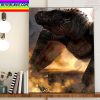 Type Roman Reigns With Your Eyes Closed Home Decor Poster Canvas