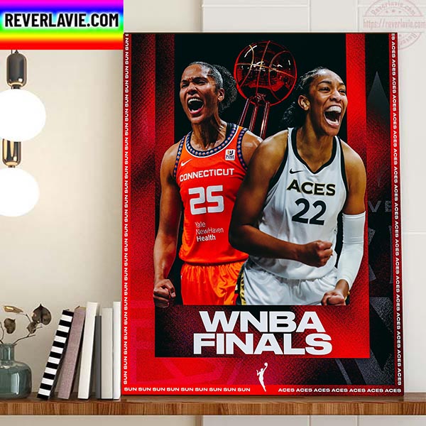 WNBA Finals Are Set Connecticut Sun vs Las Vegas Aces Home Decor Poster Canvas WNBA Finals Are Set Connecticut Sun vs Las Vegas Aces Home Decor Poster Canvas