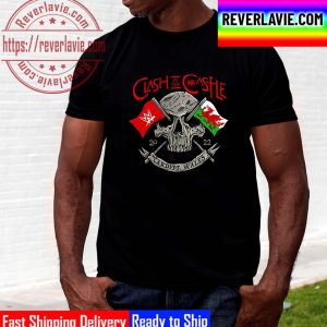 WWE Clash At The Castle 2022 Skull Unisex T-Shirt