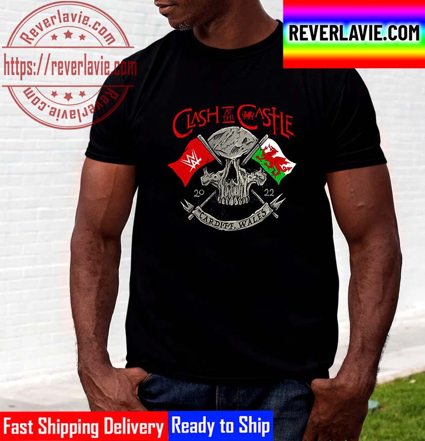 WWE Clash At The Castle 2022 Skull Unisex T-Shirt WWE Clash At The Castle 2022 Skull Unisex T-Shirt