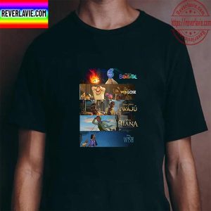 Walt Disney Animation Studios And Pixar 2023 Releases Unisex T-Shirt