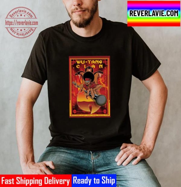 Wu Tang Clan Mansfield Sept 10 2022 The Xfinity Center Massachusetts Unisex T-Shirt