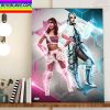 Black Adam Fan Art The Rock For Black Adam Movie Of DC Comics Home Decor Poster Canvas