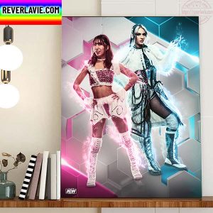 AEW Dynamite Riho vs Jamie Hayter Home Decor Poster Canvas