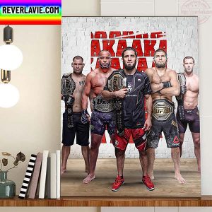 AKA’s Champion’s Row UFC on BT Sport Home Decor Poster Canvas