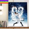 Aaron Judge 62 Home Runs In AL Single Season Record Home Decor Poster Canvas
