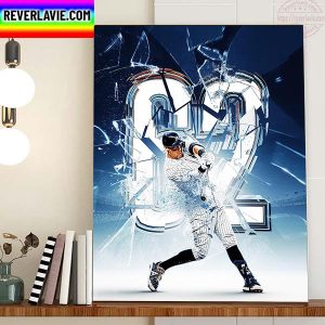 Aaron Judge 62 Home Runs The New American League Record Home Decor Poster Canvas