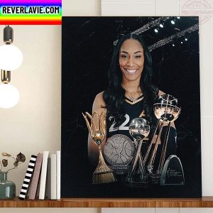 Aja Wilson All Title Of The Year Home Decor Poster Canvas