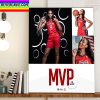 2022 FIBA World Cup MVP Is Aja Wilson Home Decor Poster Canvas