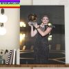 Alexia Putellas Winner Womens Ballon dOr 2022 Home Decor Poster Canvas