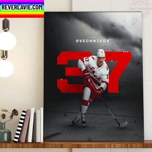 Andrei Svechnikov Hat Trick In Carolina Hurricanes Home Decor Poster Canvas