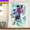 Atlanta Braves Are Champs 2022 NL East Champions Home Decor Poster Canvas