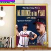 Atlanta Braves With Five Silver Slugger Award Finalists Home Decor Poster Canvas