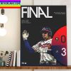 Atlanta Braves Takes 2022 NLDS Game 2 Home Decor Poster Canvas