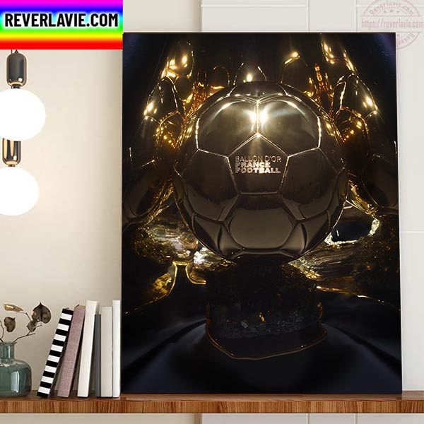 Ballon d'Or France Football 2022 Home Decor Poster Canvas Ballon d'Or France Football 2022 Home Decor Poster Canvas