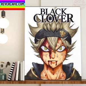 Black Clover Sword Of The Wizard King Home Decor Poster Canvas