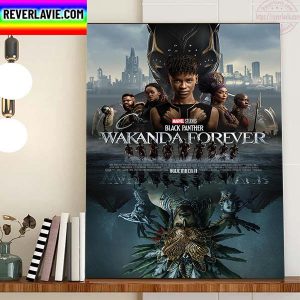 Black Panther Wakanda Forever Of Marvel Studios Home Decor Poster Canvas