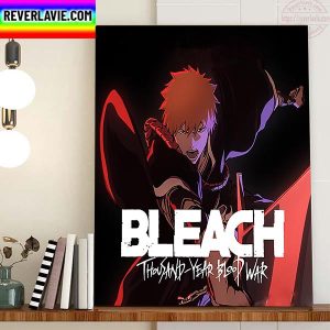 Bleach Thousand Year Blood War Home Decor Poster Canvas