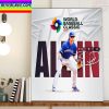 Bobby Witt Jr Is All In For Team USA At 2023 World Baseball Classic Home Decor Poster Canvas