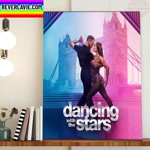 Bond Night Episode Of Dancing With The Stars On Disney+ Home Decor Poster Canvas