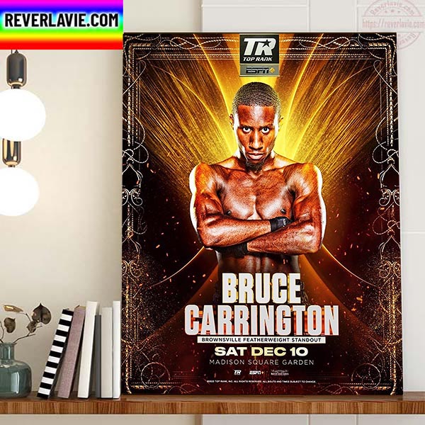 Bruce Carrington Brownsville Featherweight Standout Home Decor Poster Canvas Bruce Carrington Brownsville Featherweight Standout Home Decor Poster Canvas