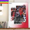 Chicago Bulls Demar DeRozan He Is Back 2022 NBA Home Decor Poster Canvas