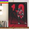 Chicago Bulls The Bulls Are Back 2022 NBA Home Decor Poster Canvas