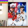 Cleveland Guardians Vs New York Yankees In MLB ALDS 2022 Home Decor Poster Canvas
