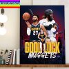Colorado Rapids x Denver Nuggets Good Luck This Season Home Decor Poster Canvas