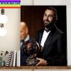 Congratulations Karim Benzema Is 2022 Ballon dOr Winner Home Decor Poster Canvas