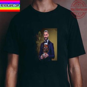 Congratulations Karim Benzema Winner 2022 Ballon Dor Unisex T-Shirt