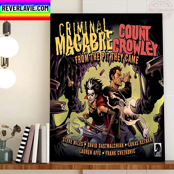 Criminal Macabre Count Crowley From The Pit They Came Home Decor Poster Canvas Criminal Macabre Count Crowley From The Pit They Came Home Decor Poster Canvas