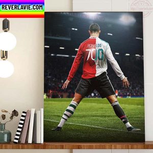 Cristiano Ronaldo Scores His 700th Career Club Goal Home Decor Poster Canvas