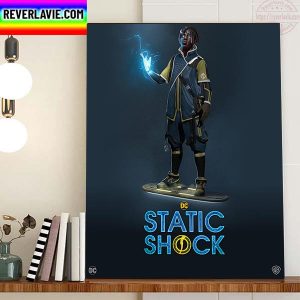 DC Static Shock Movie Home Decor Poster Canvas