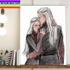 Deamon Targaryen Dragon Rider Detail Armor In HOTD Home Decor Poster Canvas