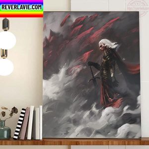 Deamon Targaryen Dragon Rider Detail Armor In HOTD Home Decor Poster Canvas