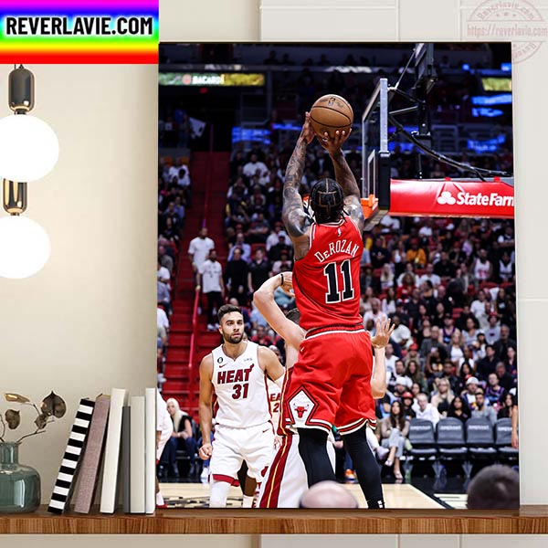 Demar Derozan Chicago Bulls Is Just The 5th Player In Bulls History Home Decor Poster Canvas Demar Derozan Chicago Bulls Is Just The 5th Player In Bulls History Home Decor Poster Canvas