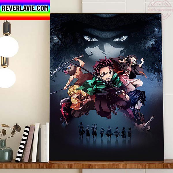Demon Slayer Kimetsu No Yaiba Anime Poster Movie Home Decor Poster Canvas Demon Slayer Kimetsu No Yaiba Anime Poster Movie Home Decor Poster Canvas