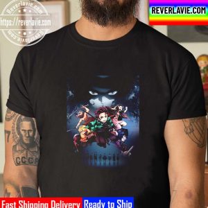 Demon Slayer Kimetsu No Yaiba Anime Poster Movie Unisex T-Shirt