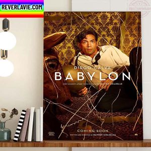 Diego Calva In Babylon Poster Movie Home Decor Poster Canvas