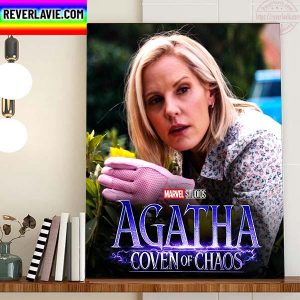 Emma Caulfield trong vai Sarah Proctor Dottie Jones trong Agatha Coven Of Chaos Of Marvel Studios Home Decor Poster Canvas