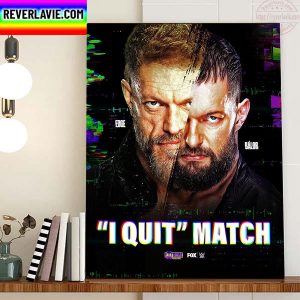 Finn Balor I Quit Match In WWE Extreme Rules Home Decor Poster Canvas