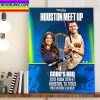 Flippin Bats With Ben Verlander And Alex Curry Houston Meet Up Home Decor Poster Canvas