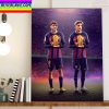 Congratulations Karim Benzema Winner 2022 Ballon dOr Home Decor Poster Canvas