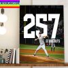 Michael Harris II Is National League Rookie Of The Month September Home Decor Poster Canvas