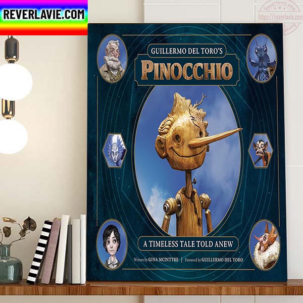 Guillermo Del Toro's Pinocchio A Timeless Tale Told Anew Home Decor Poster Canvas Guillermo Del Toro's Pinocchio A Timeless Tale Told Anew Home Decor Poster Canvas
